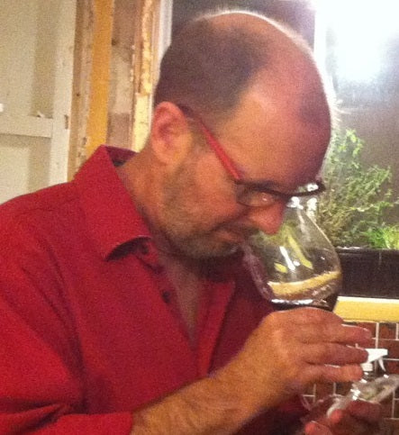 Wine tasting; Greg Brooks