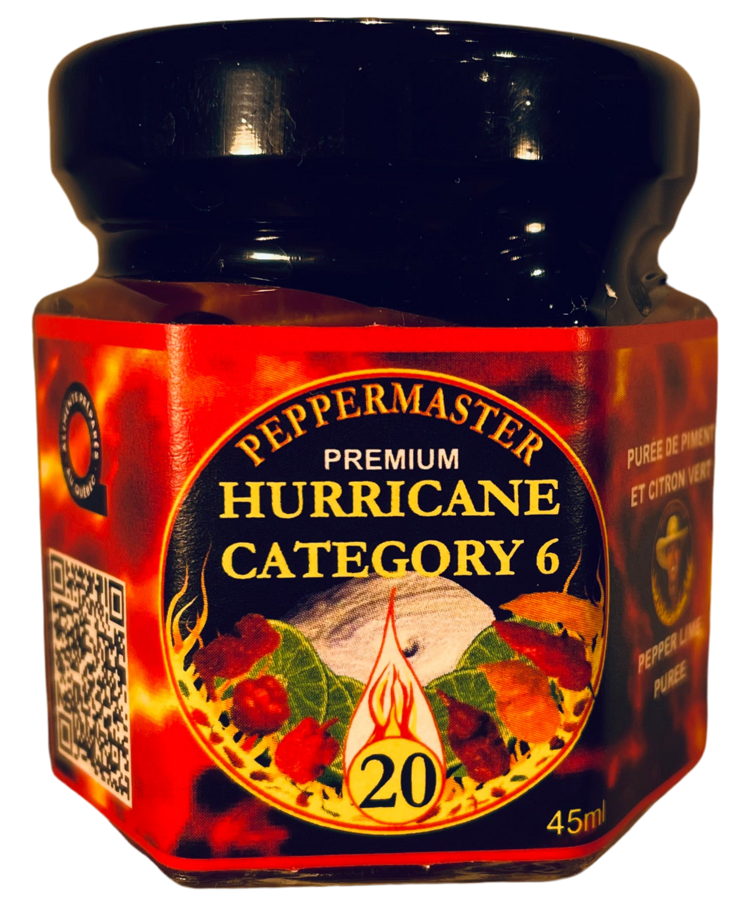 Hurricane Category 6. Extreme Pepper Lime Puree.