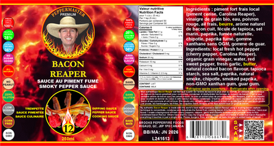 Bacon Reaper Madness | Smoky Bacon & Carolina Reaper Heat | Peppermaster image 2