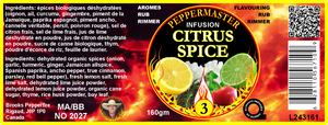 Citrus Spice and Rub