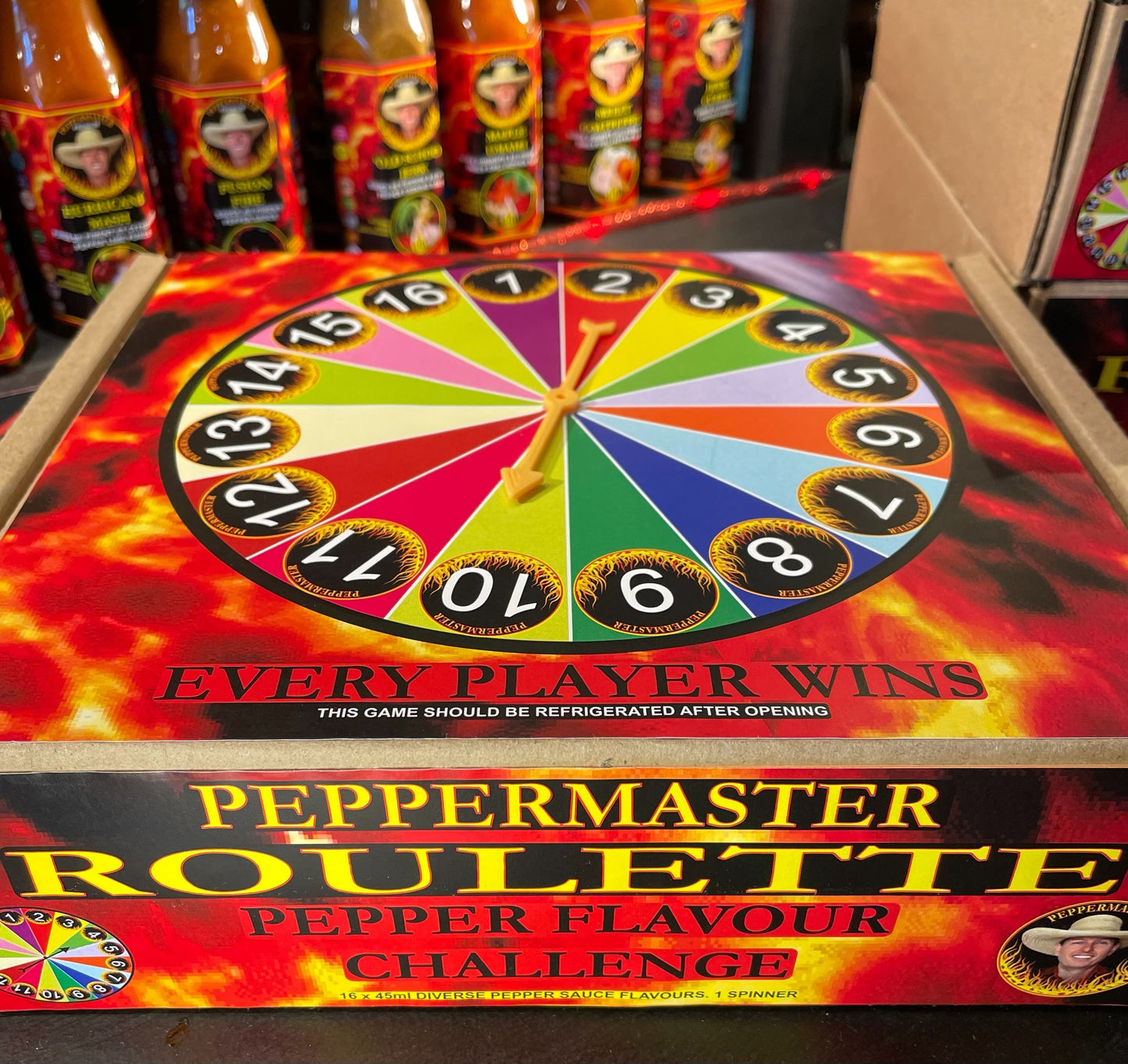 Roulette. A Pepper Flavor Challenge