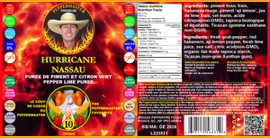 Hurricane Nassau  Peppermaster Personal Everyday Hot Sauce