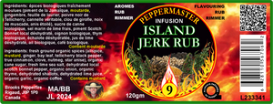 Island Jerk Rub Hot