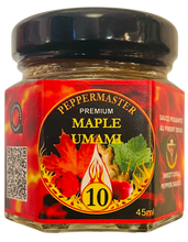 Load image into Gallery viewer, Maple Umami Hot Sauce | Sweet, Savoury, Boldly Spicy | Peppermaster
