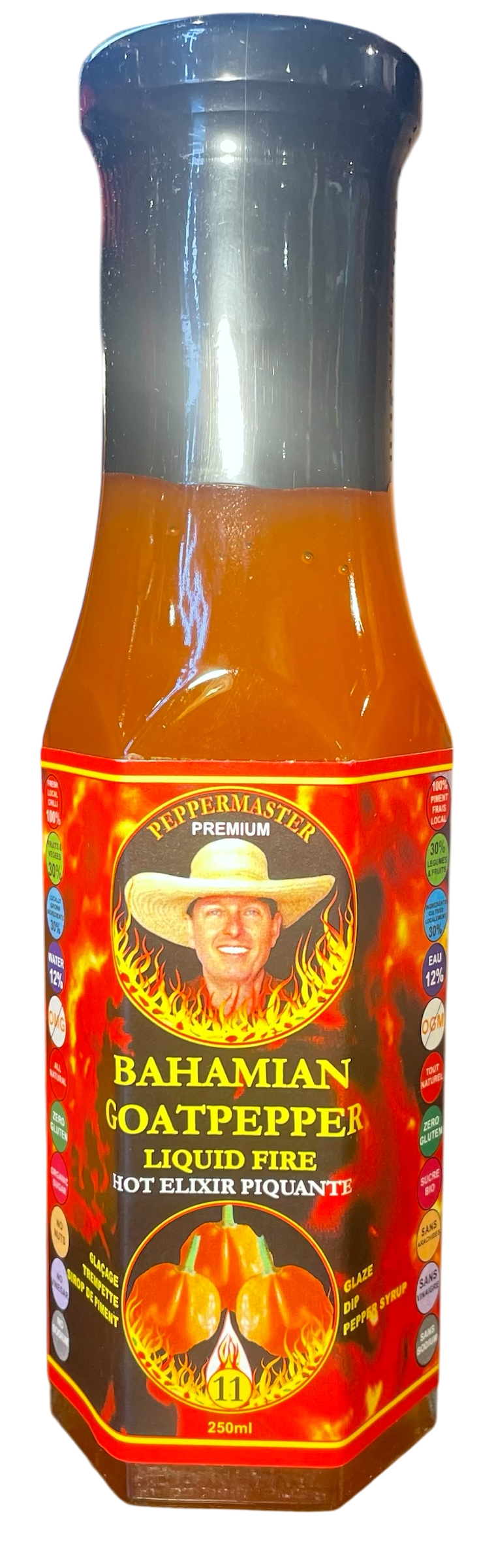 Bahamian Goatpepper Liquid Fire