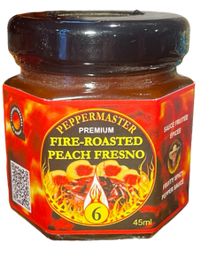 Fire-Roasted Peach Fresno  BBQ Dipping Sauce