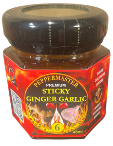 Sticky Ginger Garlic Hot Sauce