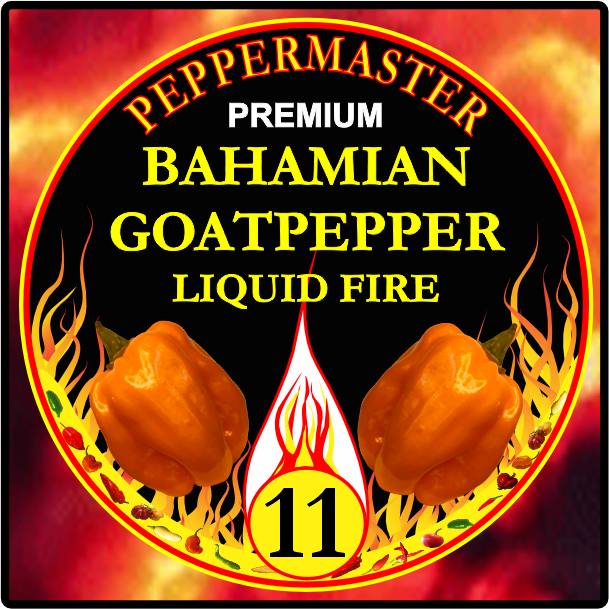 Bahamian Goatpepper Liquid Fire