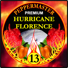 Load image into Gallery viewer, Hurricane Florence Pepper Sauce | Hotter Sustained Heat
