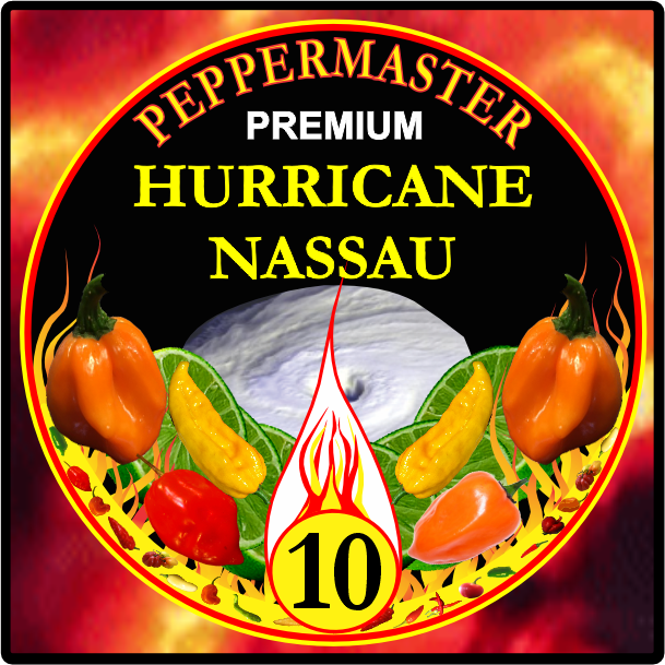 Sauce piquante personnelle quotidienne Hurricane Nassau Peppermaster