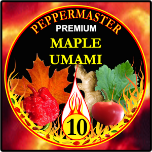 Maple Umami Hot Sauce | Sweet, Savoury, Boldly Spicy | Peppermaster