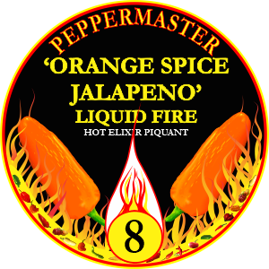 Orange Spice Jalapeno Liquid Fire