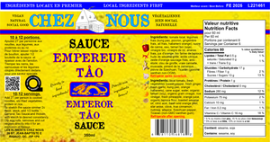 Emperor Tao Stir-fry, BBQ and Dipping Sauce