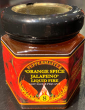 Load image into Gallery viewer, Orange Spice Jalapeno Liquid Fire

