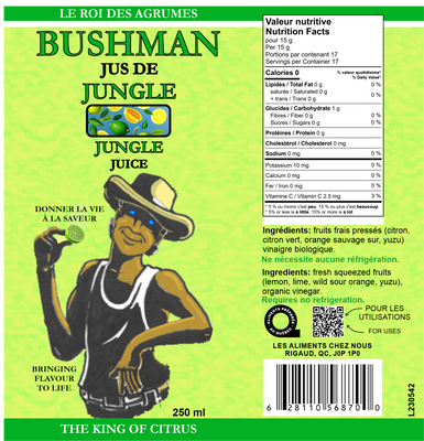 Jus de la jungle Bushman image 2