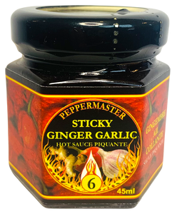 Sticky Ginger Garlic Hot Sauce